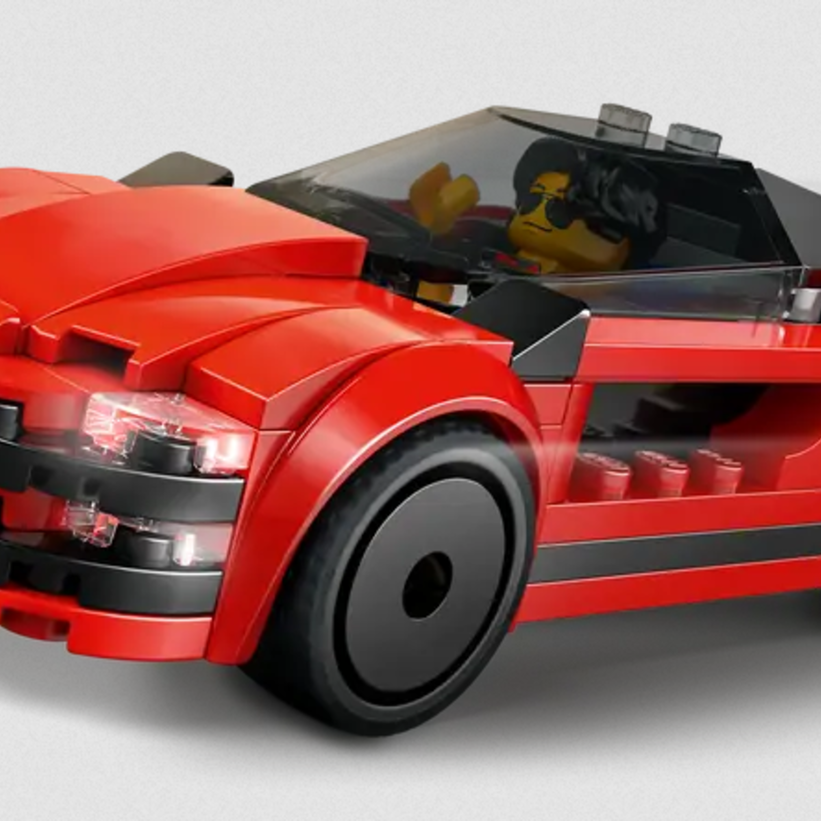 Lego Lego 60448 City - La voiture de sport rouge