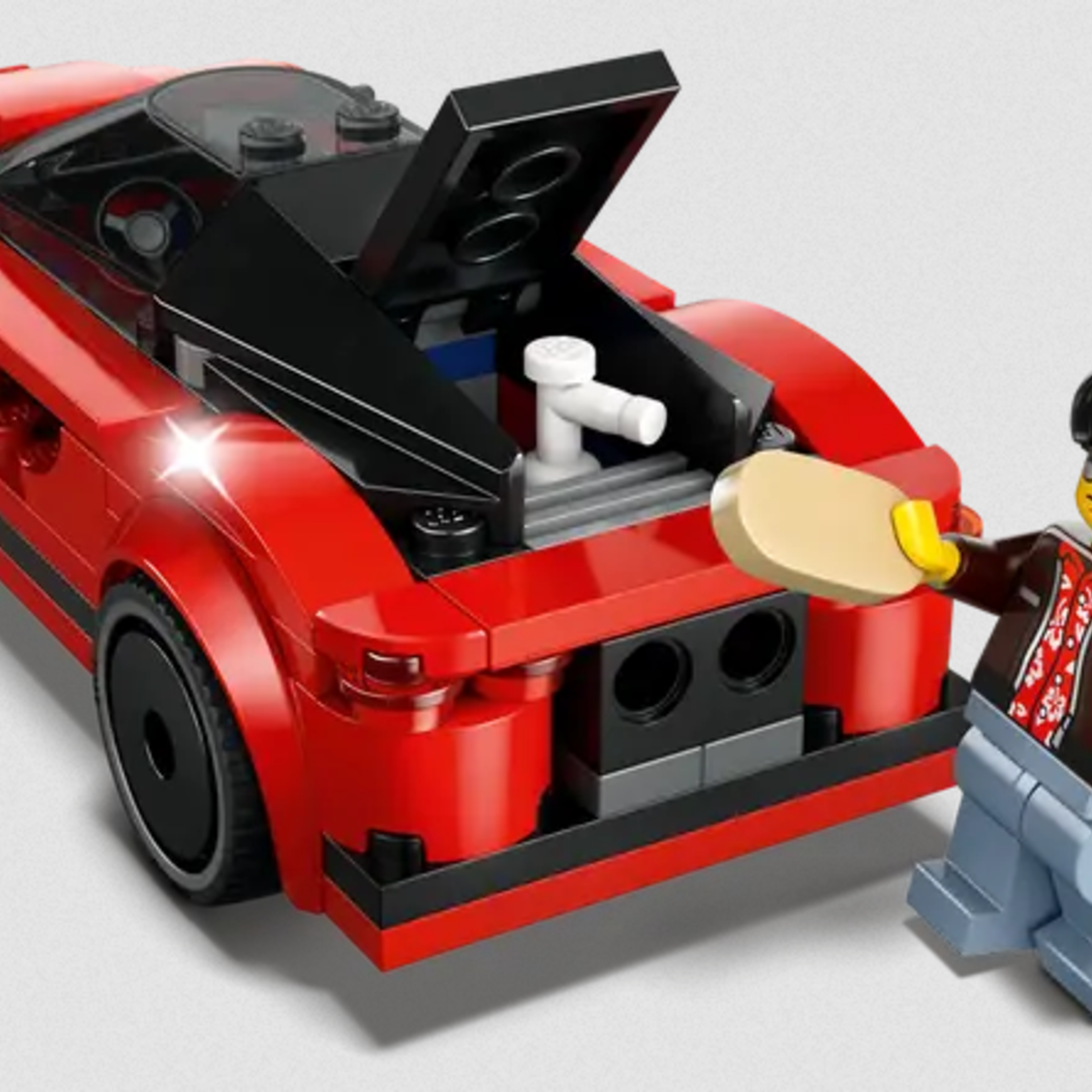 Lego Lego 60448 City - La voiture de sport rouge