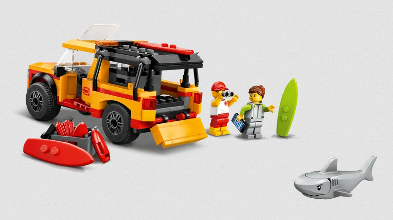 Lego Lego 60453 City - Le camion des sauveteurs de la plage