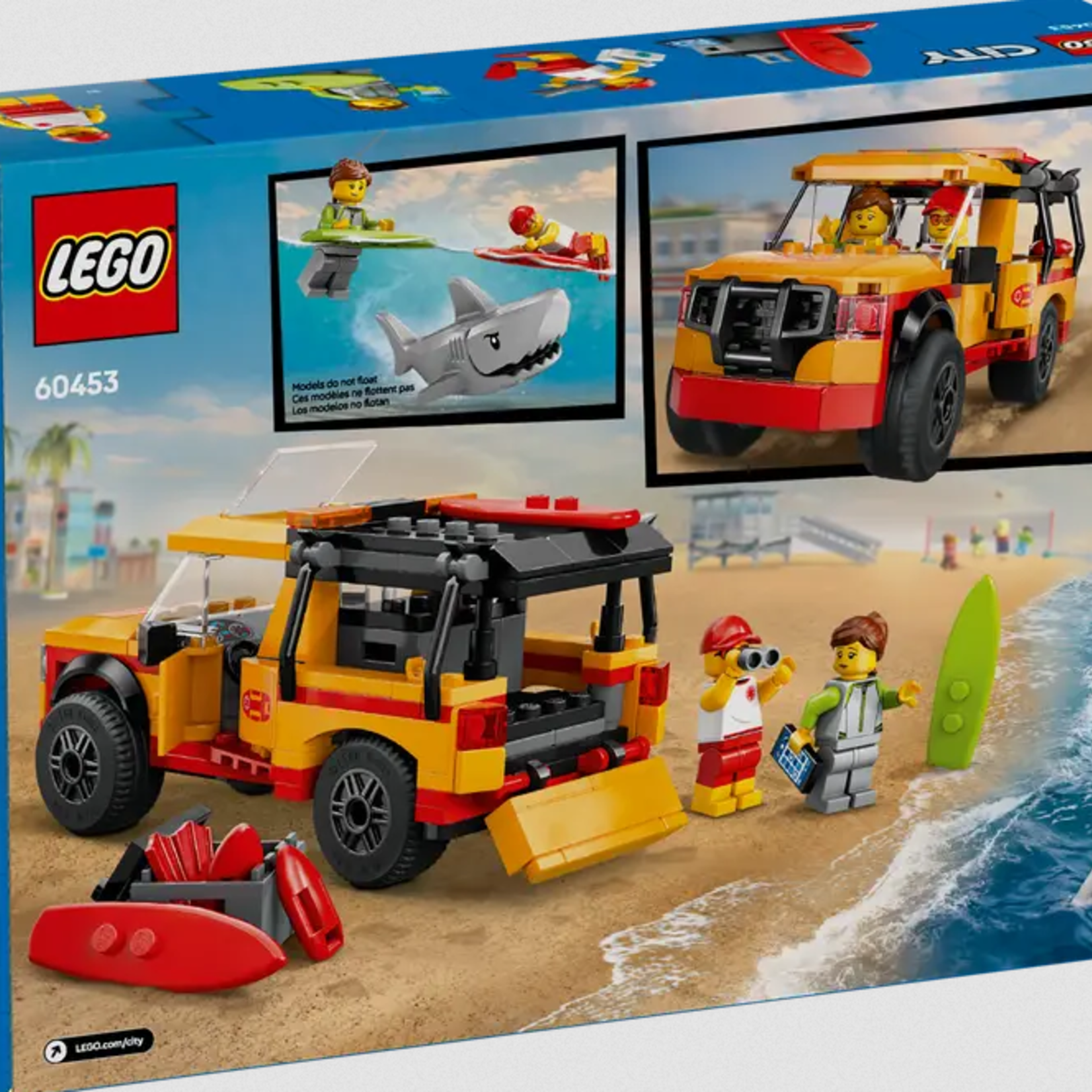Lego Lego 60453 City - Le camion des sauveteurs de la plage