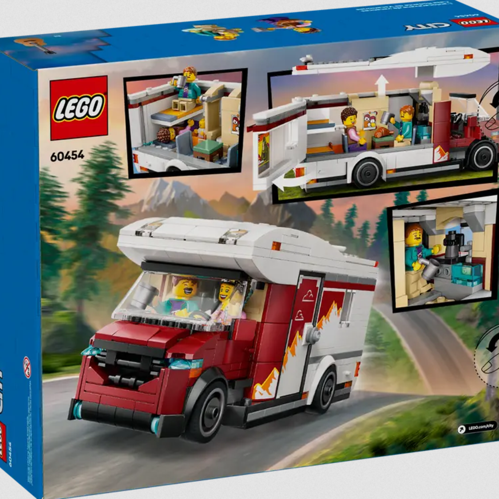 Lego Lego 60454 City - L’autocaravane d’aventure de vacances
