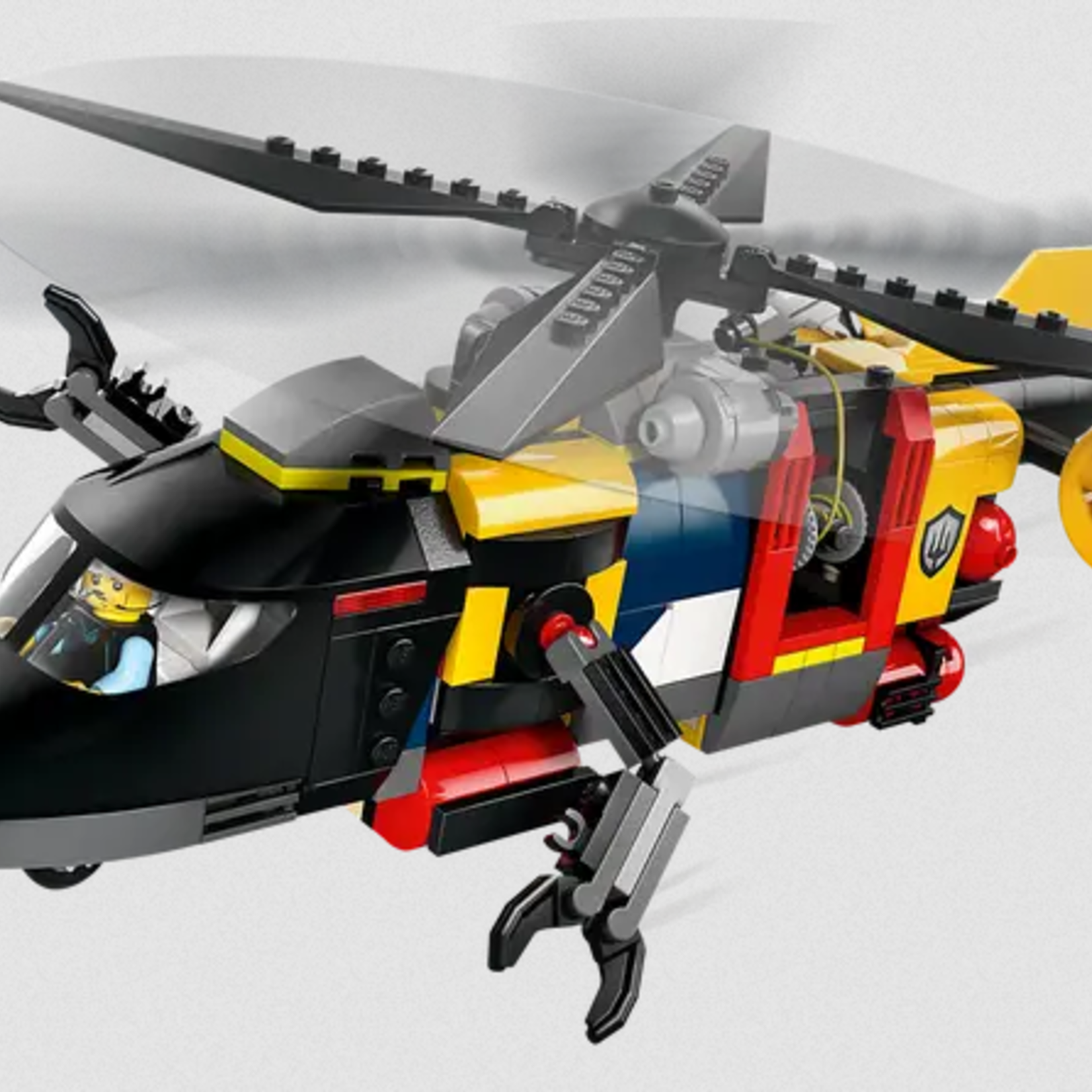 Lego Lego 60462 City - Ensemble hélicoptère, camion de pompiers et sous-marin