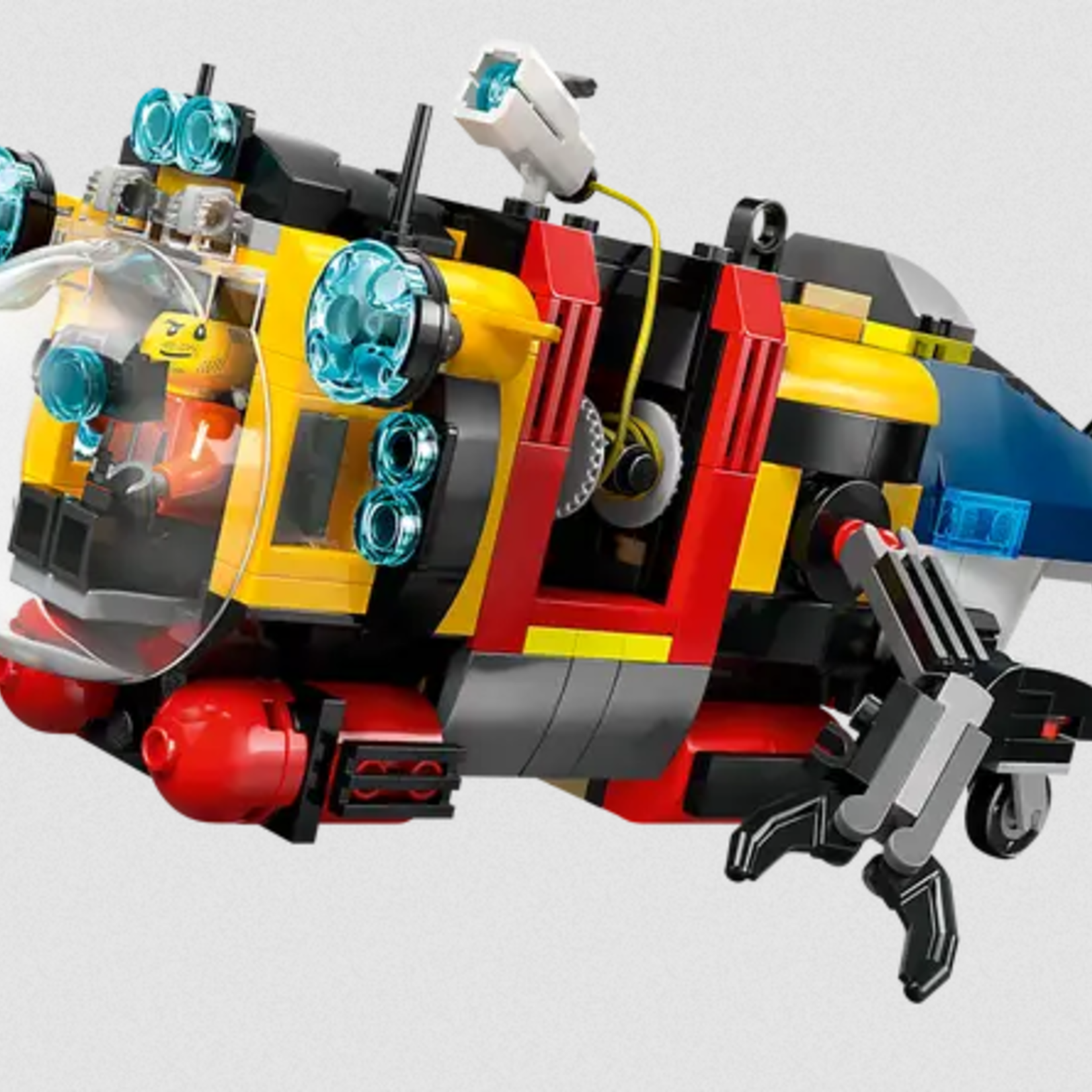 Lego Lego 60462 City - Ensemble hélicoptère, camion de pompiers et sous-marin