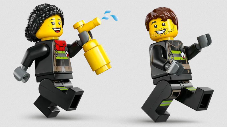 Lego Lego 60463 City - Le camion de pompiers avec échelle