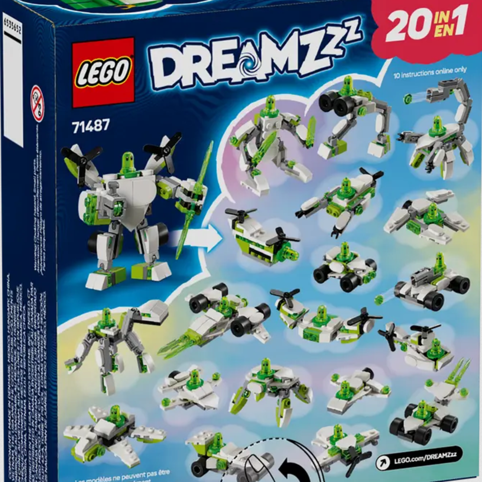 Lego Lego 71487 Dreamzzz - Les aventures des robots et des véhicules de Z-Blob