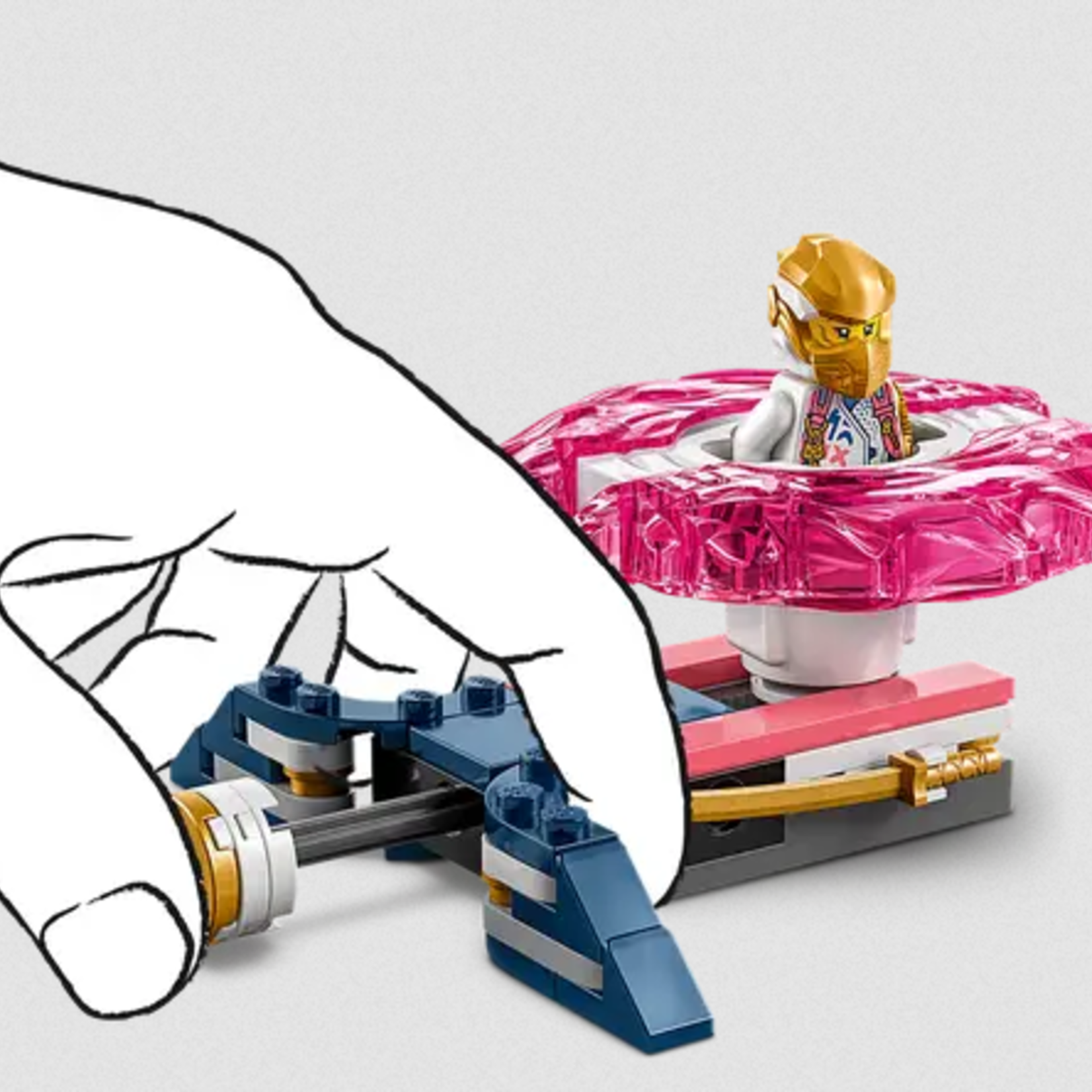 Lego Lego 71824 Ninjago - La toupie Spinjitzu du dragon de Sora