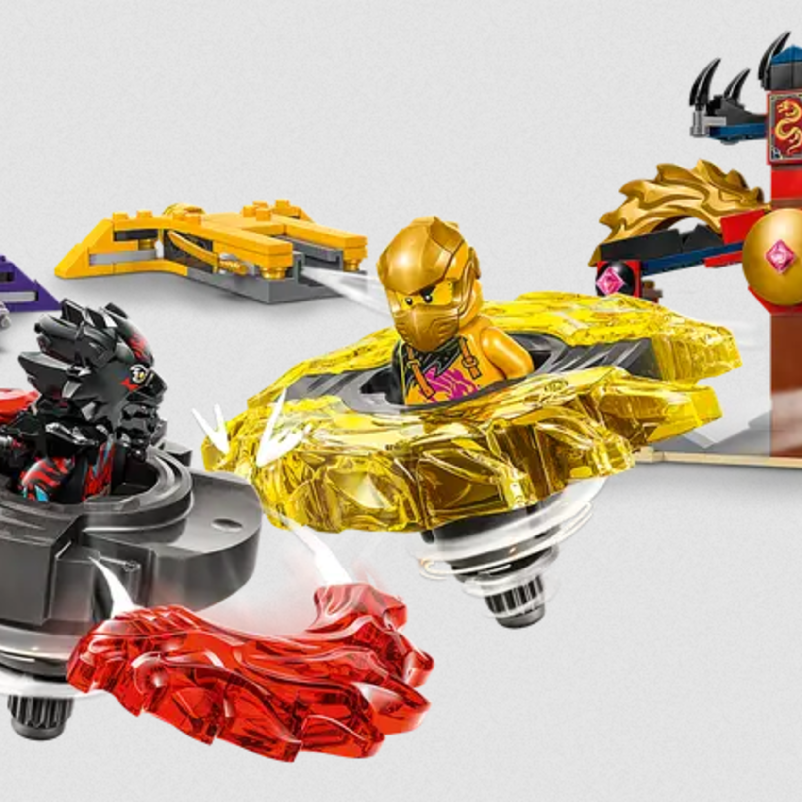 Lego Lego 71826 Ninjago - Ensemble de combat de Spinjitzu du dragon