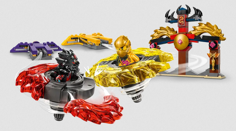 Lego Lego 71826 Ninjago - Ensemble de combat de Spinjitzu du dragon