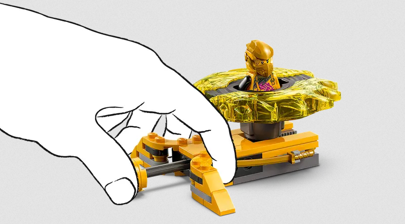 Lego Lego 71826 Ninjago - Ensemble de combat de Spinjitzu du dragon