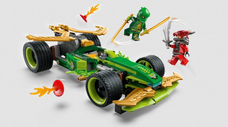 Lego Lego 71828 Ninjago - La voiture de course à rétrofriction de Lloyd