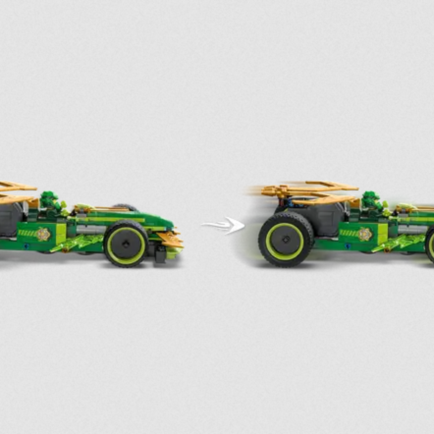 Lego Lego 71828 Ninjago - La voiture de course à rétrofriction de Lloyd