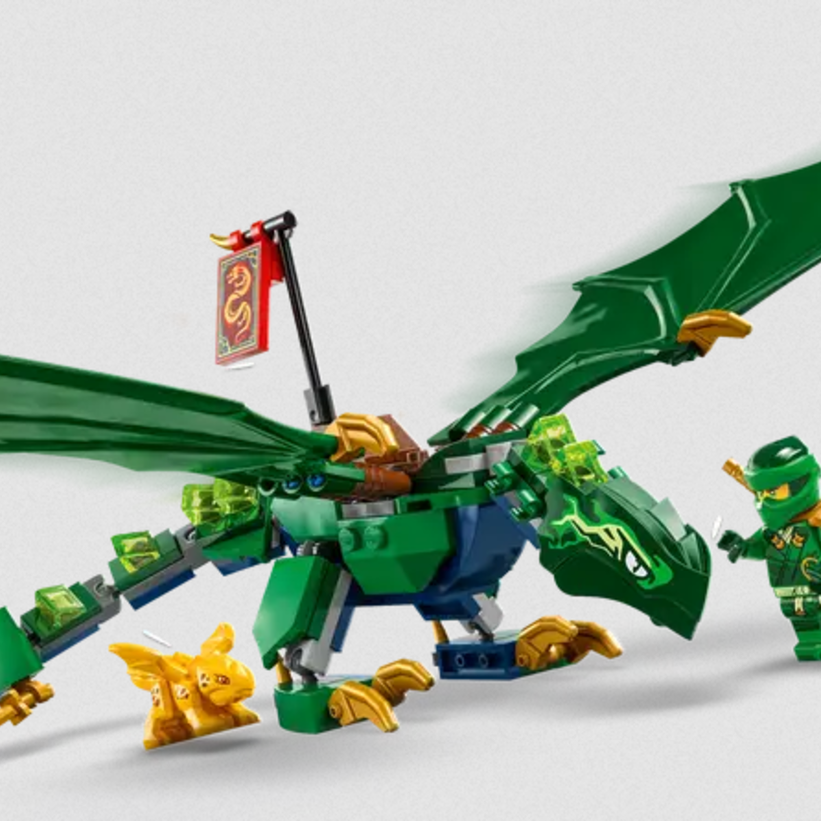 Lego Lego 71829 Ninjago - Le dragon vert de la forêt de Lloyd