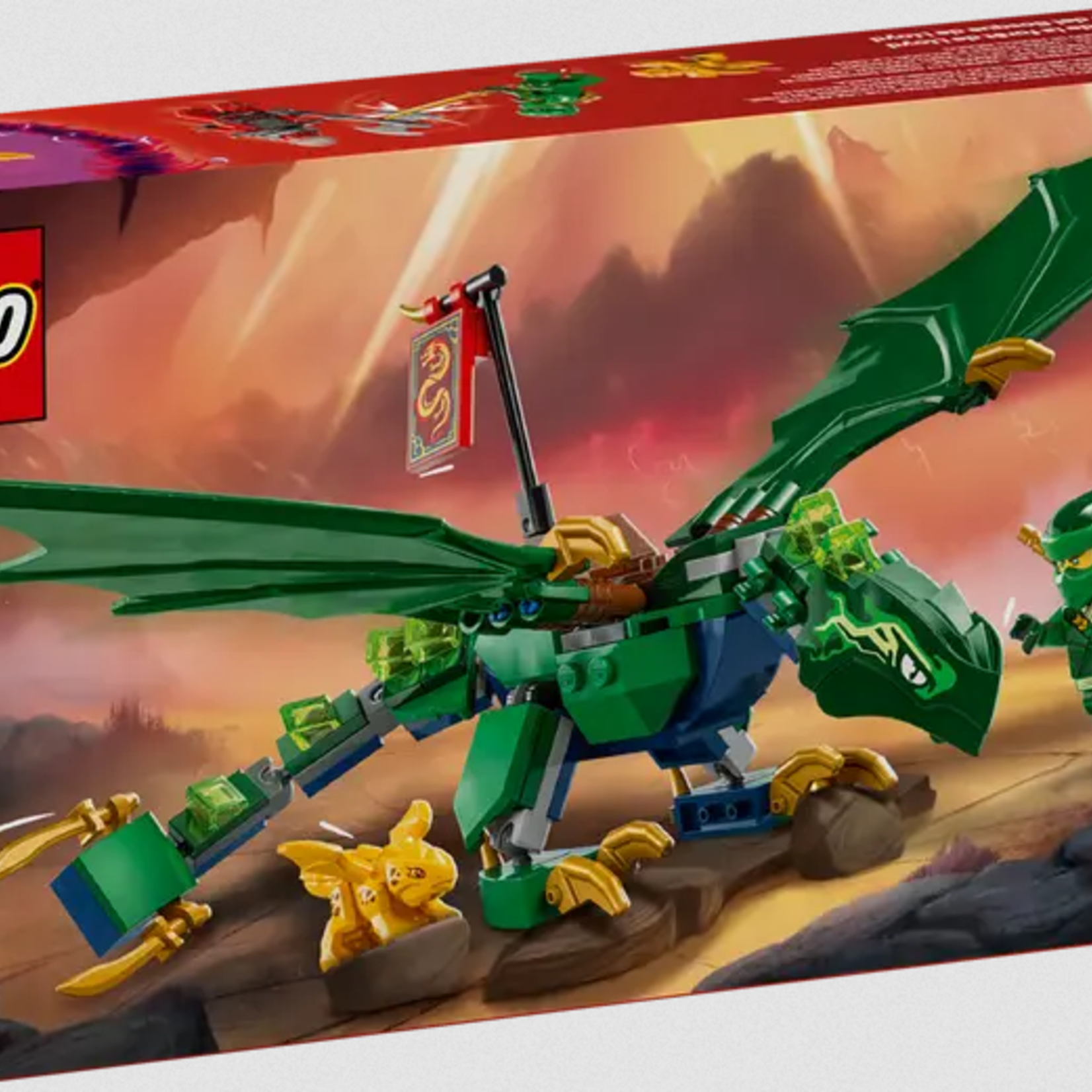 Lego Lego 71829 Ninjago - Le dragon vert de la forêt de Lloyd