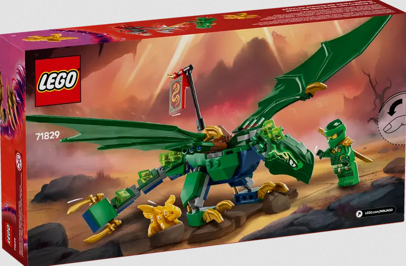 Lego Lego 71829 Ninjago - Le dragon vert de la forêt de Lloyd