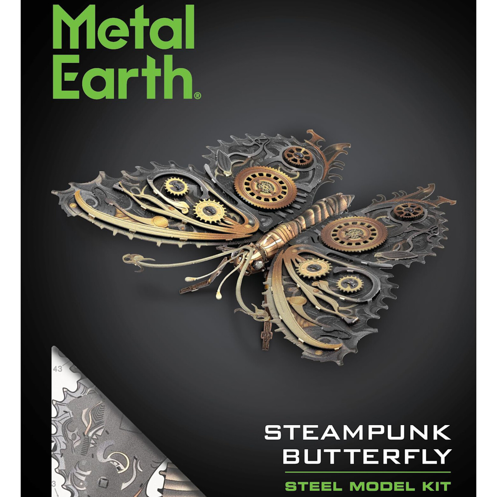 Metal Earth Metal Earth Nature Steampunk Butterfly
