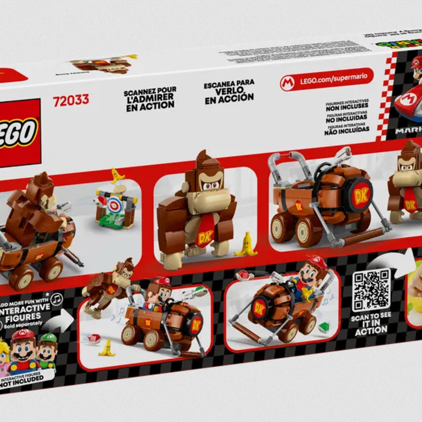 Lego Lego 72033 Supr Mario - Mario Kart™ – Donkey Kong et DK Jumbo