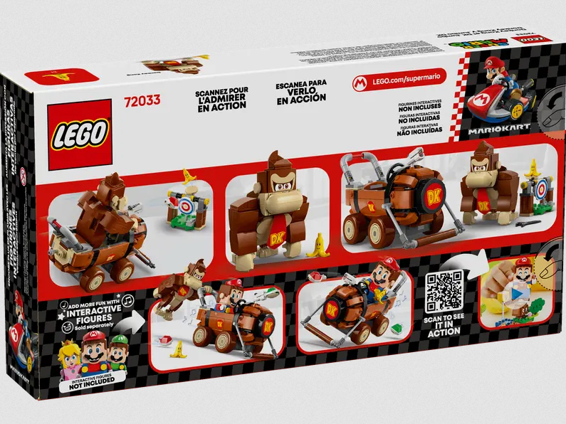 Lego Lego 72033 Supr Mario - Mario Kart™ – Donkey Kong et DK Jumbo