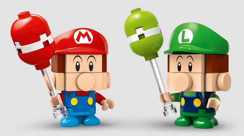 Lego Lego 72034 Super Mario - Mario Kart™ – Bébé Mario contre Bébé Luigi