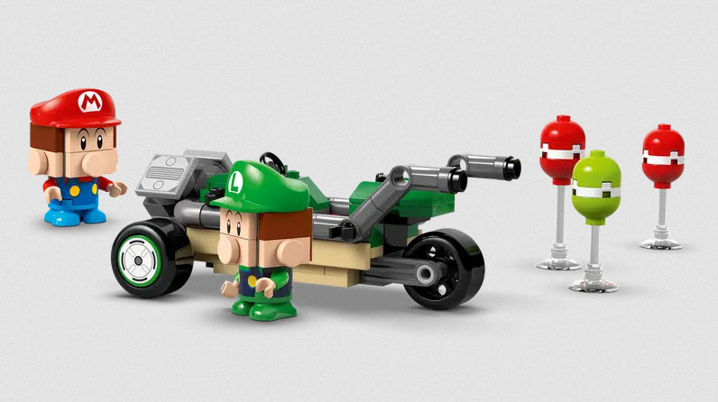 Lego Lego 72034 Super Mario - Mario Kart™ – Bébé Mario contre Bébé Luigi