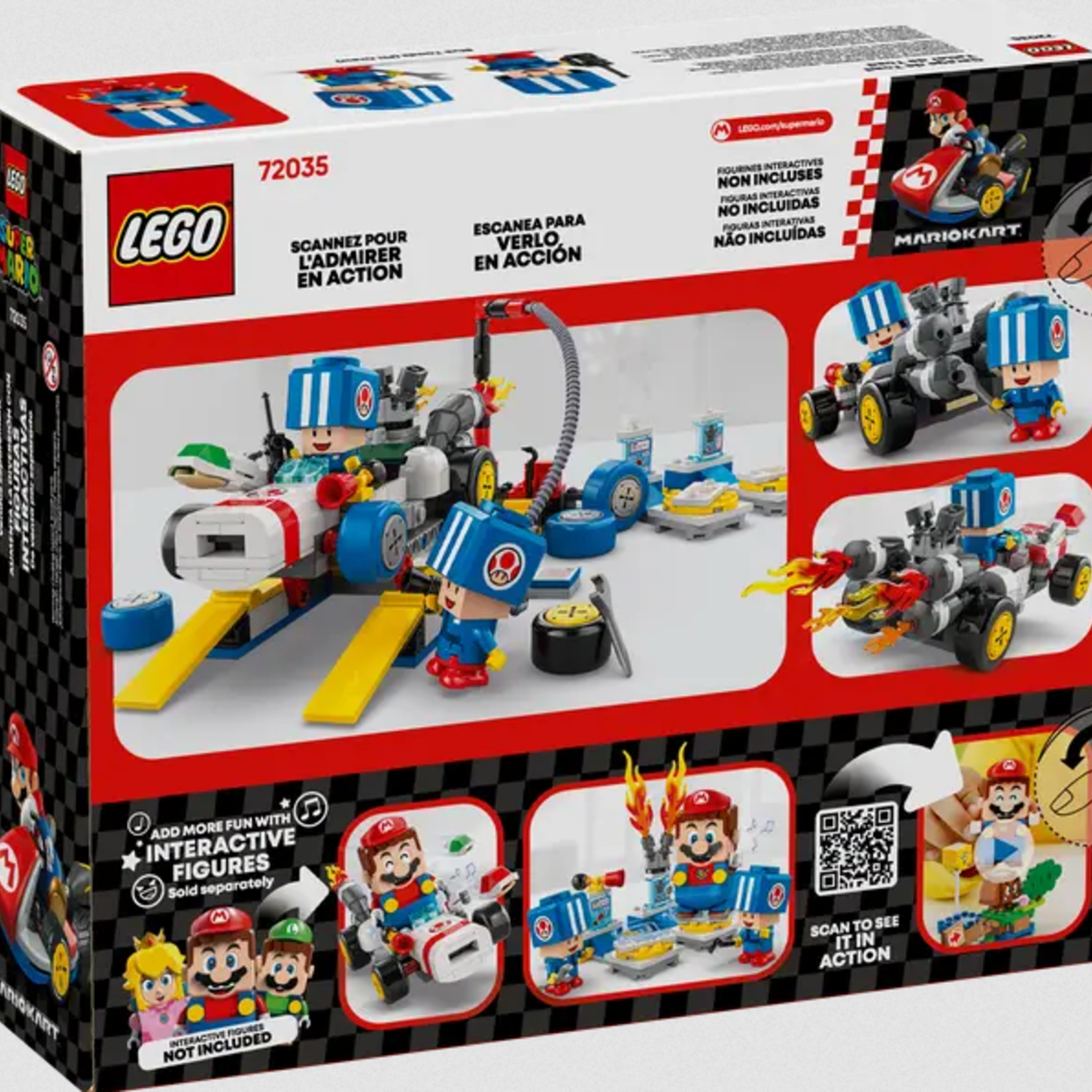 Lego Lego 72035 Super Mario - Mario Kart™ – Garage de Toad