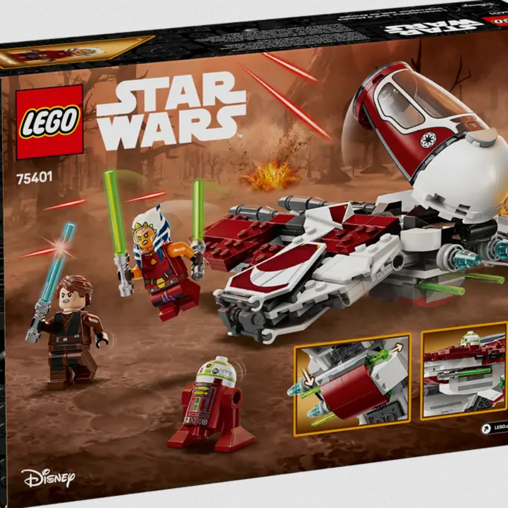 Lego Lego 75401 Star Wars - L'Intercepteur Jedi d'Ahsoka