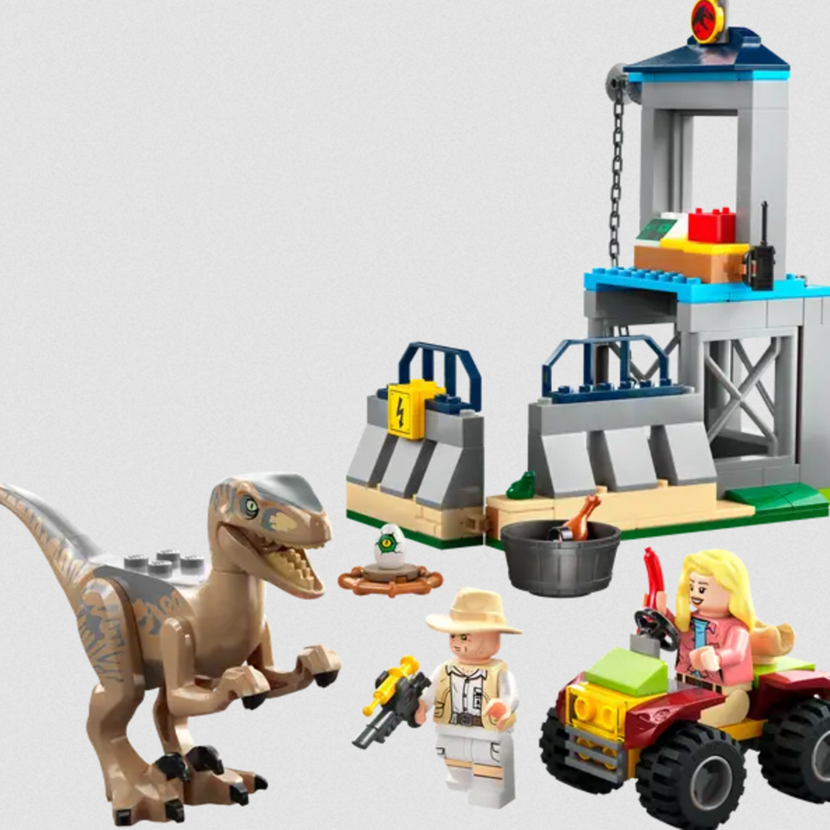 Lego *****Lego 76957 Jurassic Park - L'Évasion du Vélociraptor