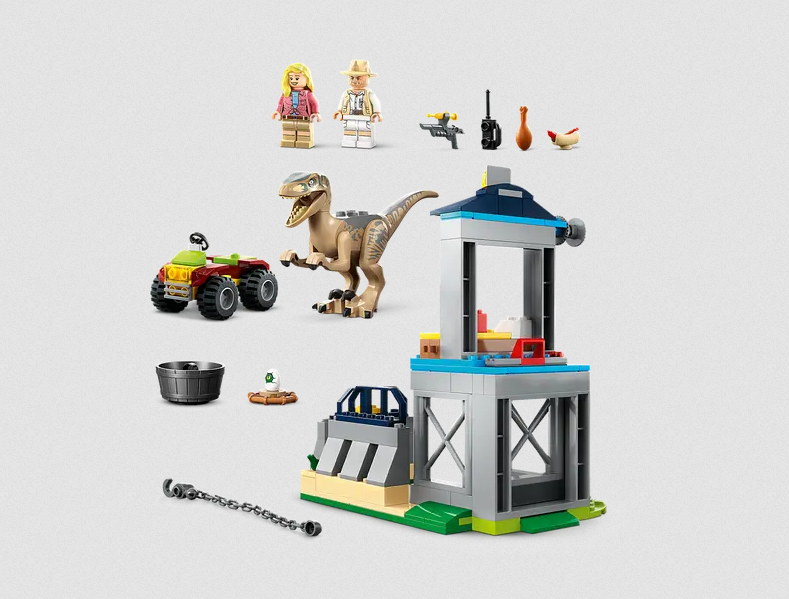 Lego *****Lego 76957 Jurassic Park - L'Évasion du Vélociraptor