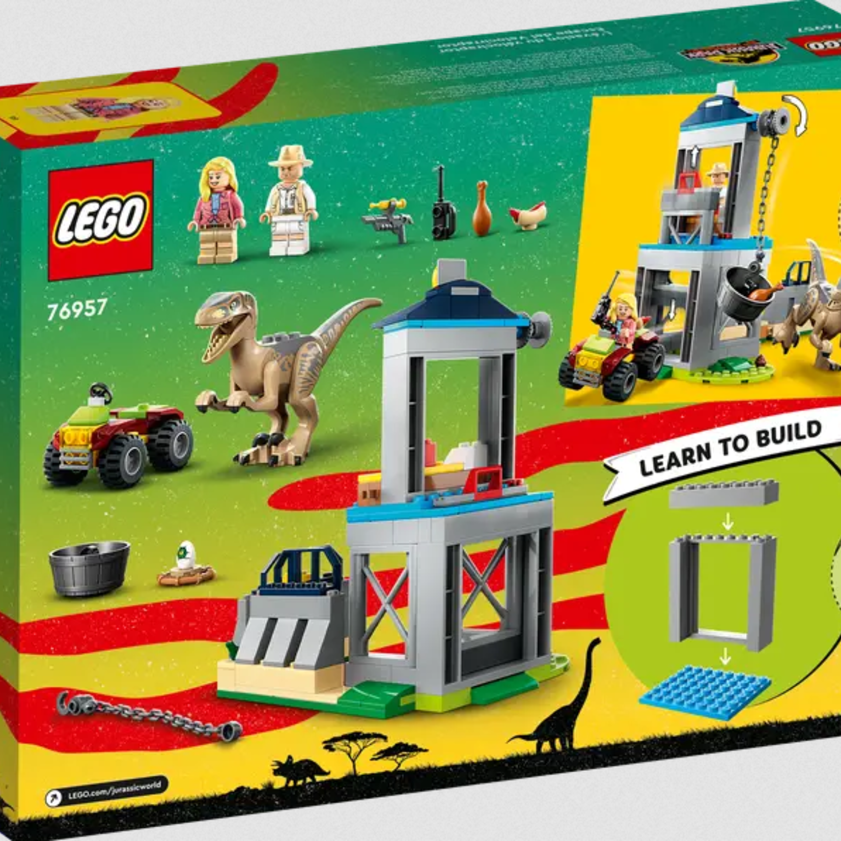 Lego *****Lego 76957 Jurassic Park - L'Évasion du Vélociraptor