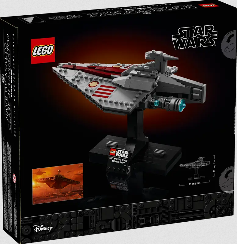 Lego Lego 75404 Star Wars - Le transport d’assaut de classe Acclamator
