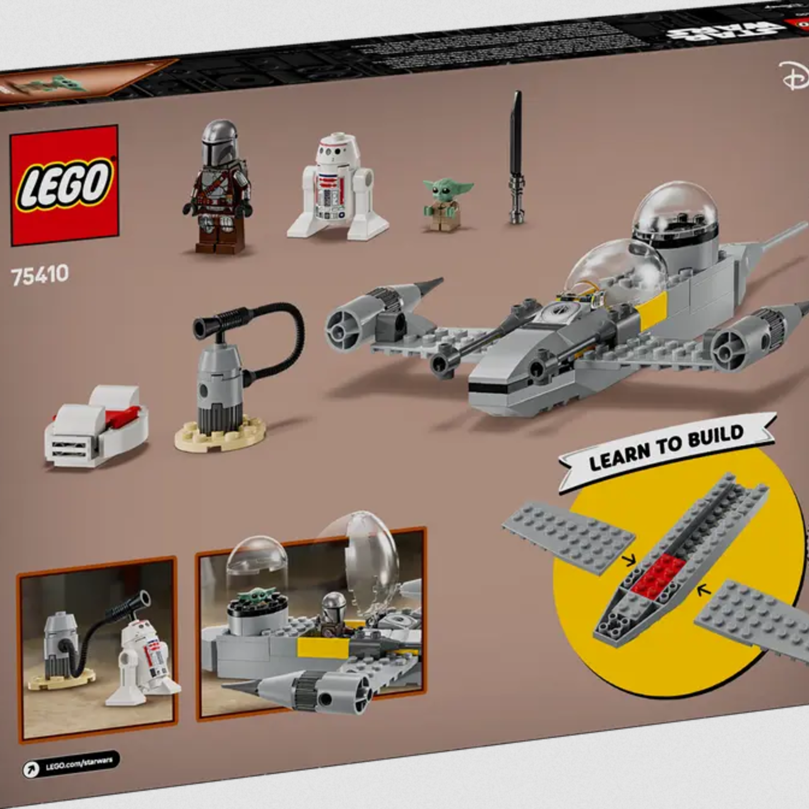 Lego Lego 75410 Star Wars - Le chasseur N-1 de Mando et Grogu