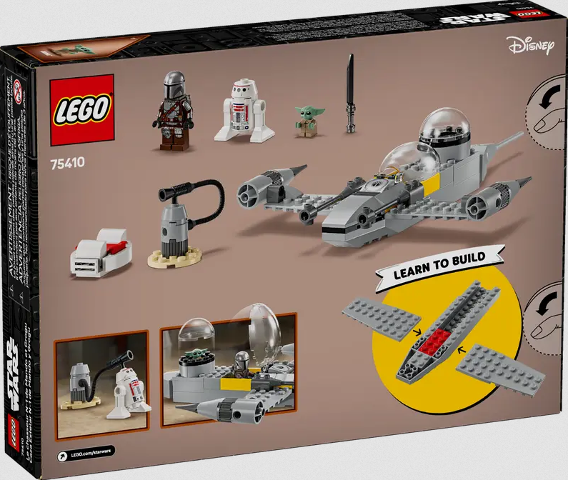 Lego Lego 75410 Star Wars - Le chasseur N-1 de Mando et Grogu