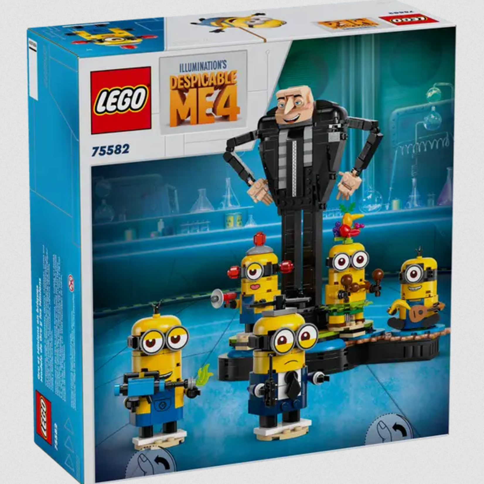 Lego Lego 75582 Despicable Me 4 -  Gru et Minions en briques