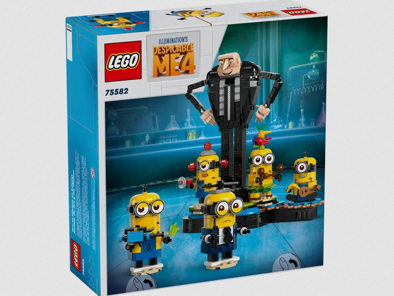 Lego Lego 75582 Despicable Me 4 -  Gru et Minions en briques