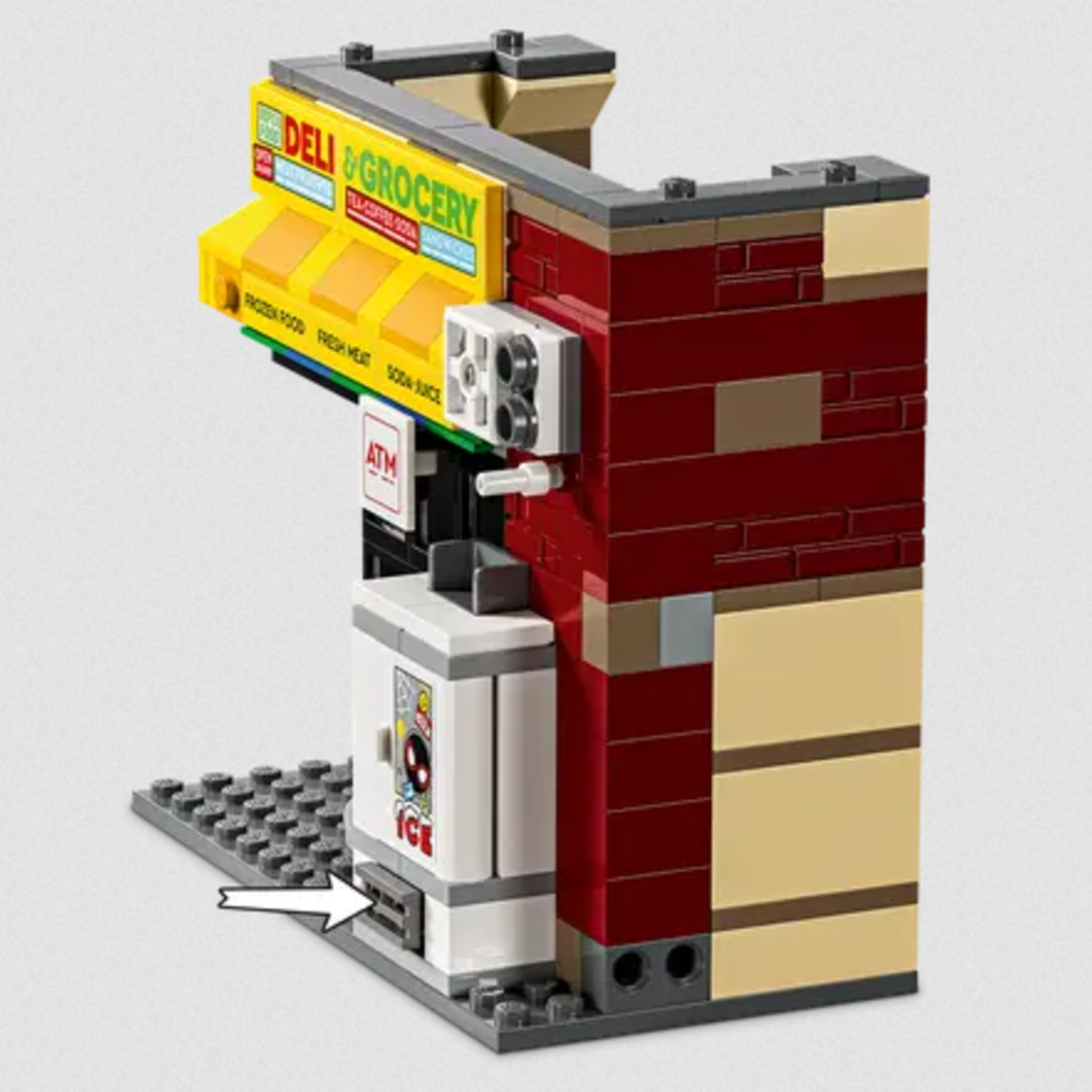 Lego Lego 76311 Marvel - Spider-Verse : Miles Morales contre la Tache