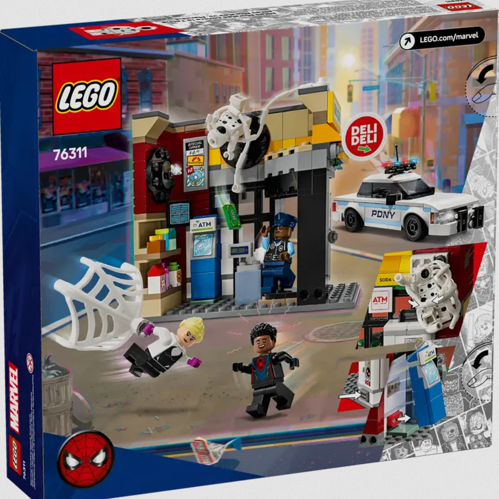 Lego Lego 76311 Marvel - Spider-Verse : Miles Morales contre la Tache