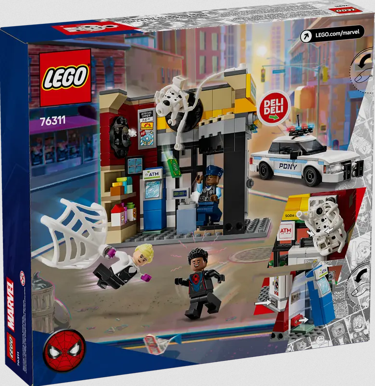 Lego Lego 76311 Marvel - Spider-Verse : Miles Morales contre la Tache