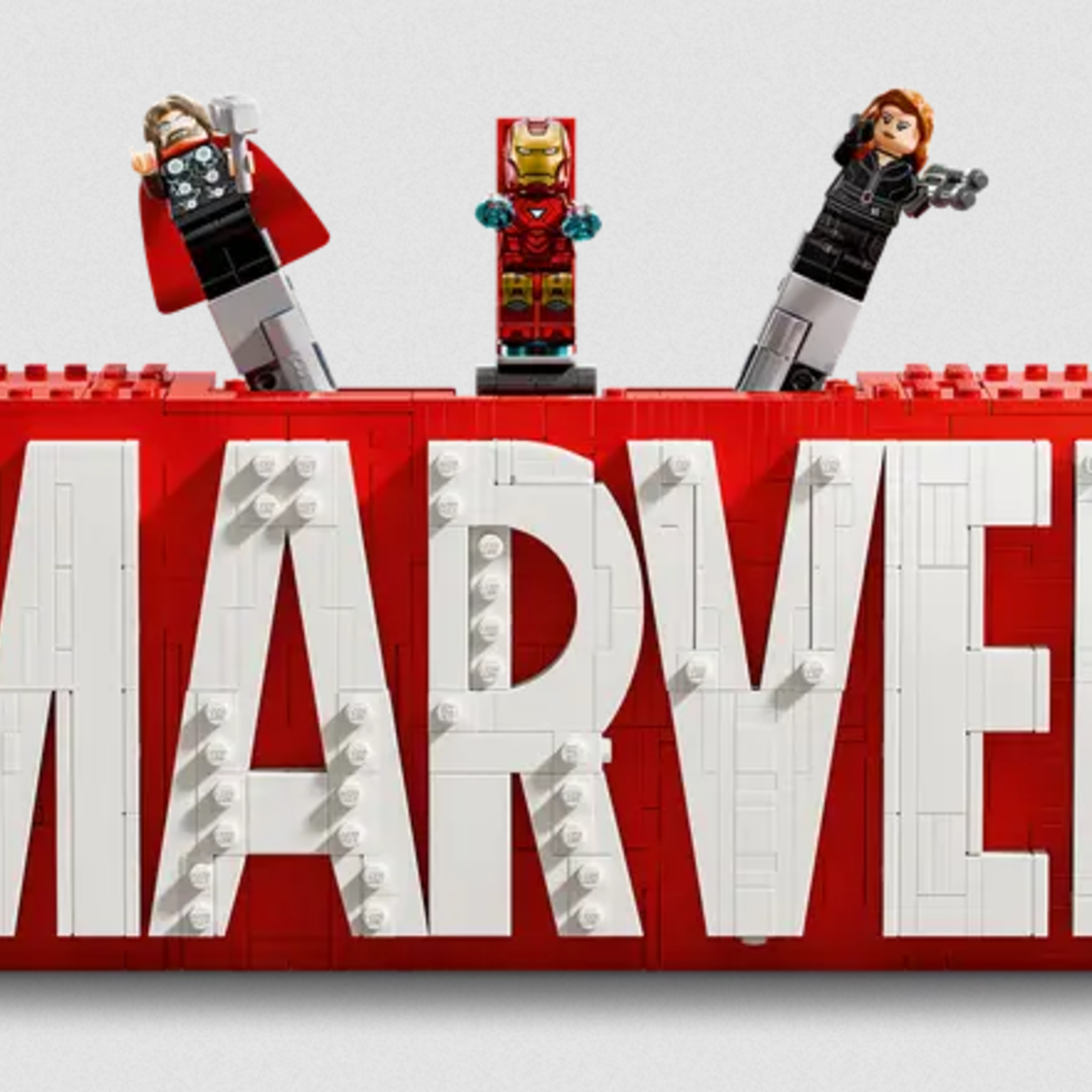 Lego Lego 76313 Marvel - Logo et figurines MARVEL