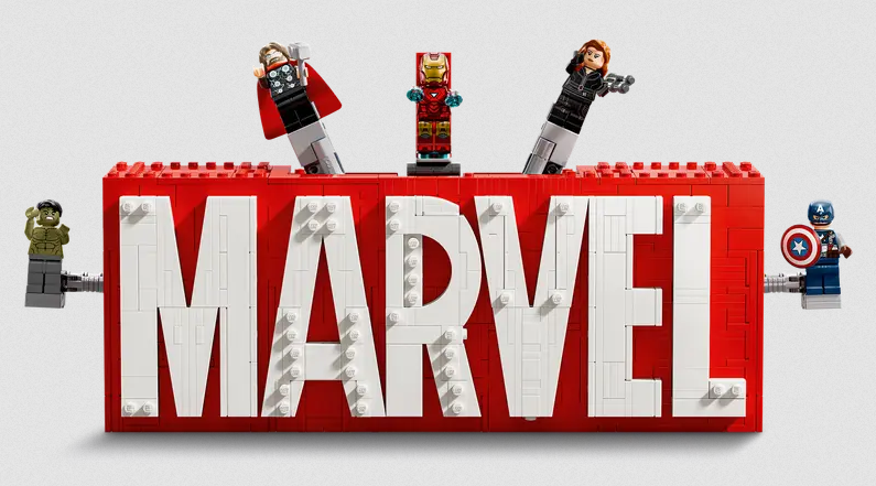 Lego Lego 76313 Marvel - Logo et figurines MARVEL