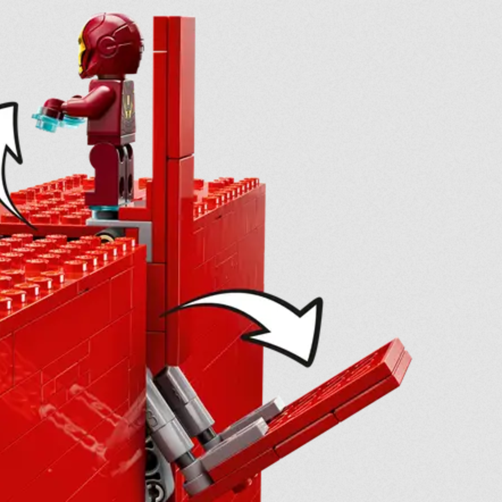 Lego Lego 76313 Marvel - Logo et figurines MARVEL
