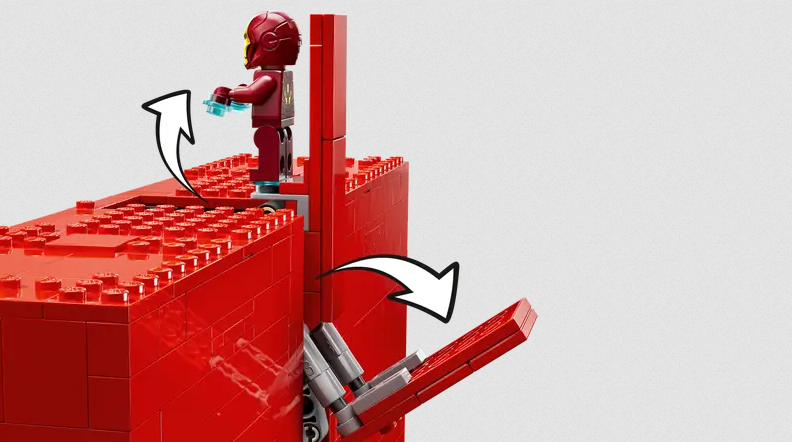 Lego Lego 76313 Marvel - Logo et figurines MARVEL