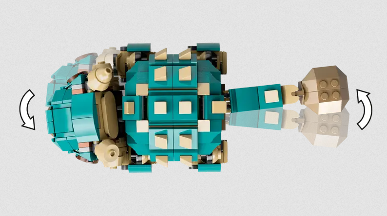 Lego Lego 76962 Jurassic World - Bébé Petite Bosse : L’ankylosaurus