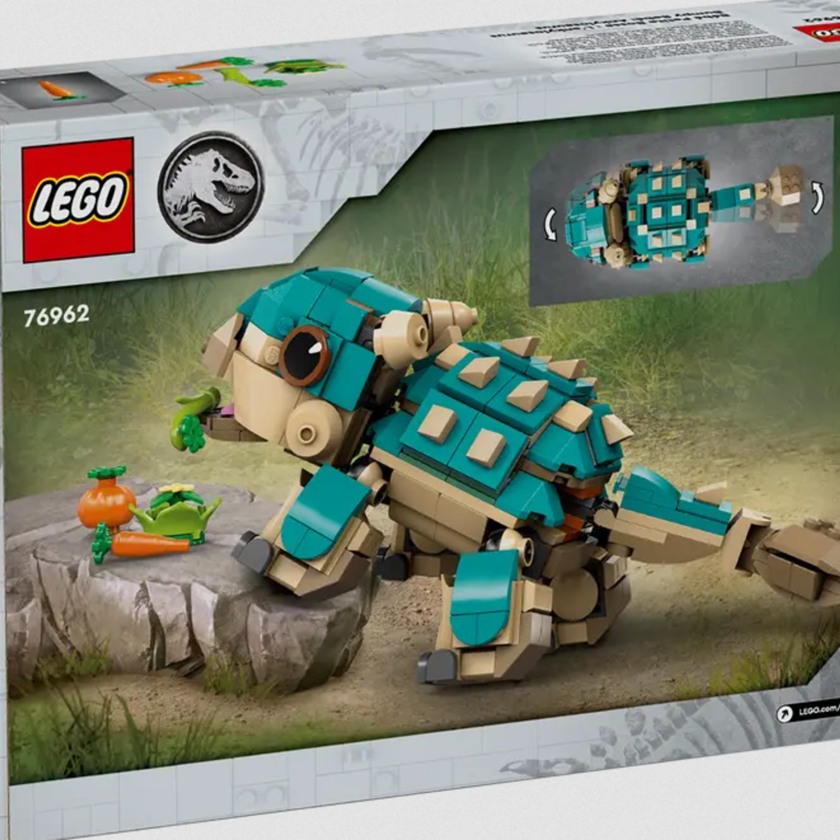 Lego Lego 76962 Jurassic World - Bébé Petite Bosse : L’ankylosaurus
