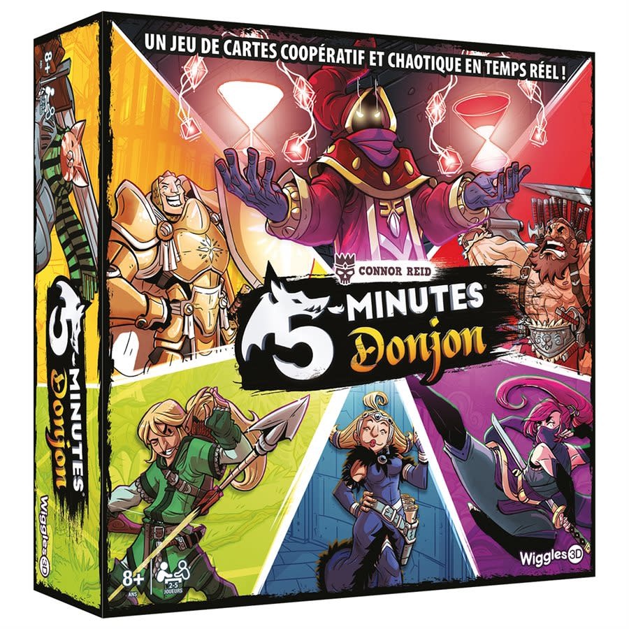 wiggles 5 Minutes Donjon (un jeu de cartes coopératif)