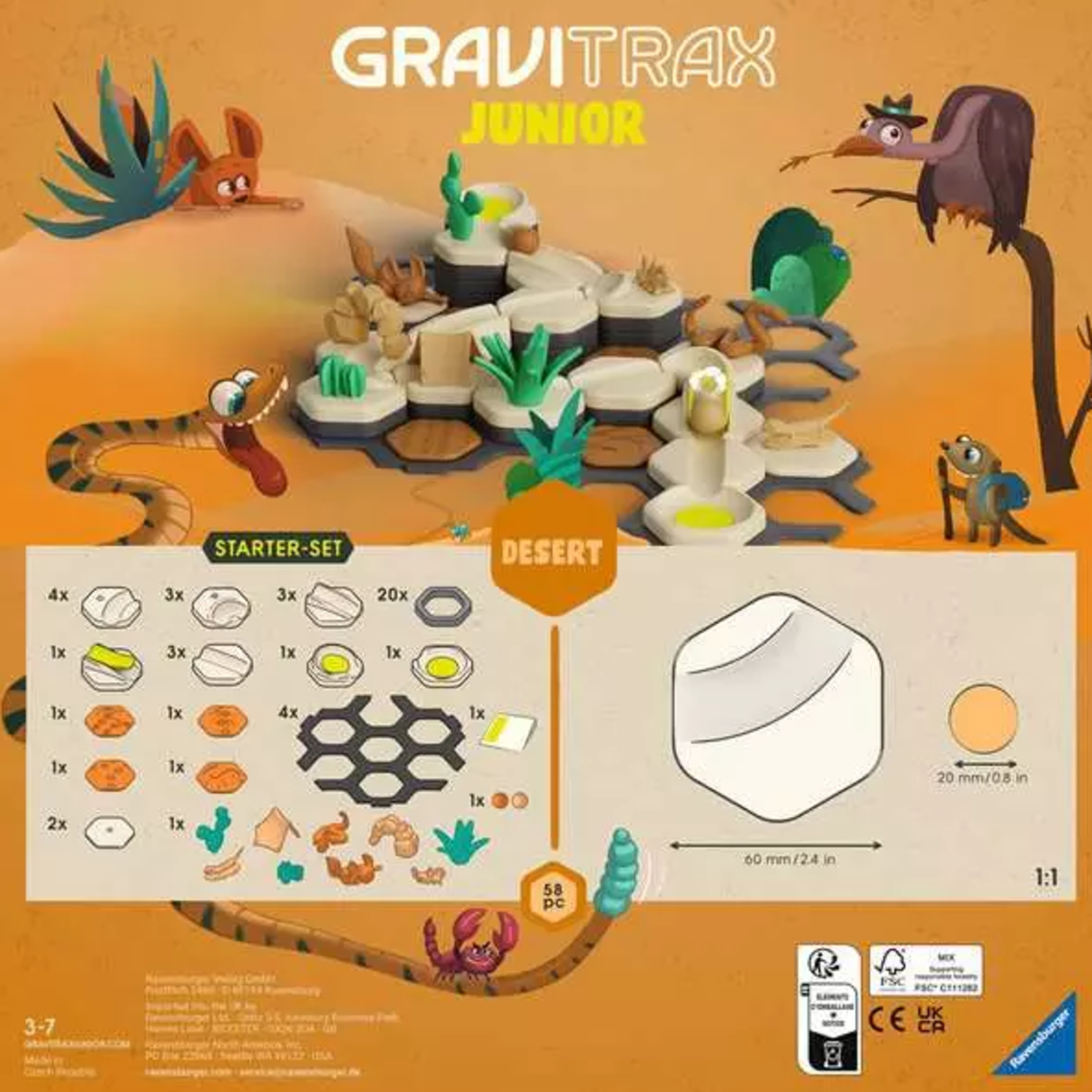 Ravensburger Gravitrax Junior - Starter Set: Desert