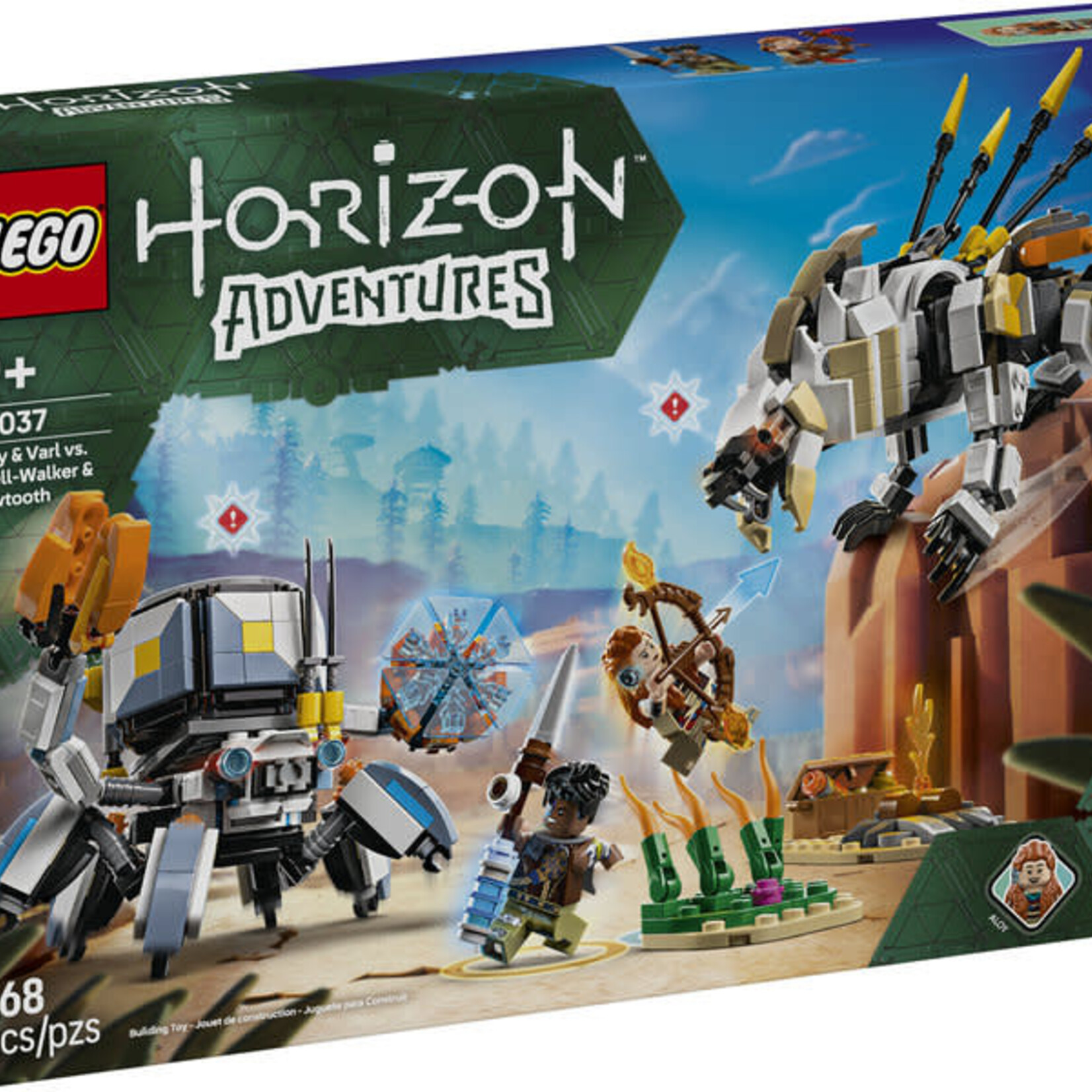 Lego Lego 77037 Horizon Adventures - Aloy et Varl contre Shell-Walker et Sawtooth