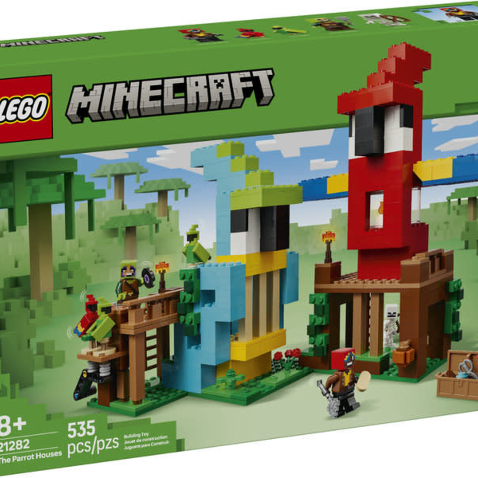 Lego Lego 21282 Minecraft - Les maisons-perroquets