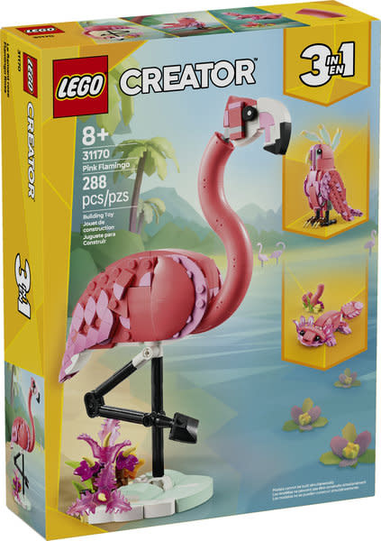 Lego Lego 31170 Creator - Les animaux sauvages - Le flamant rose