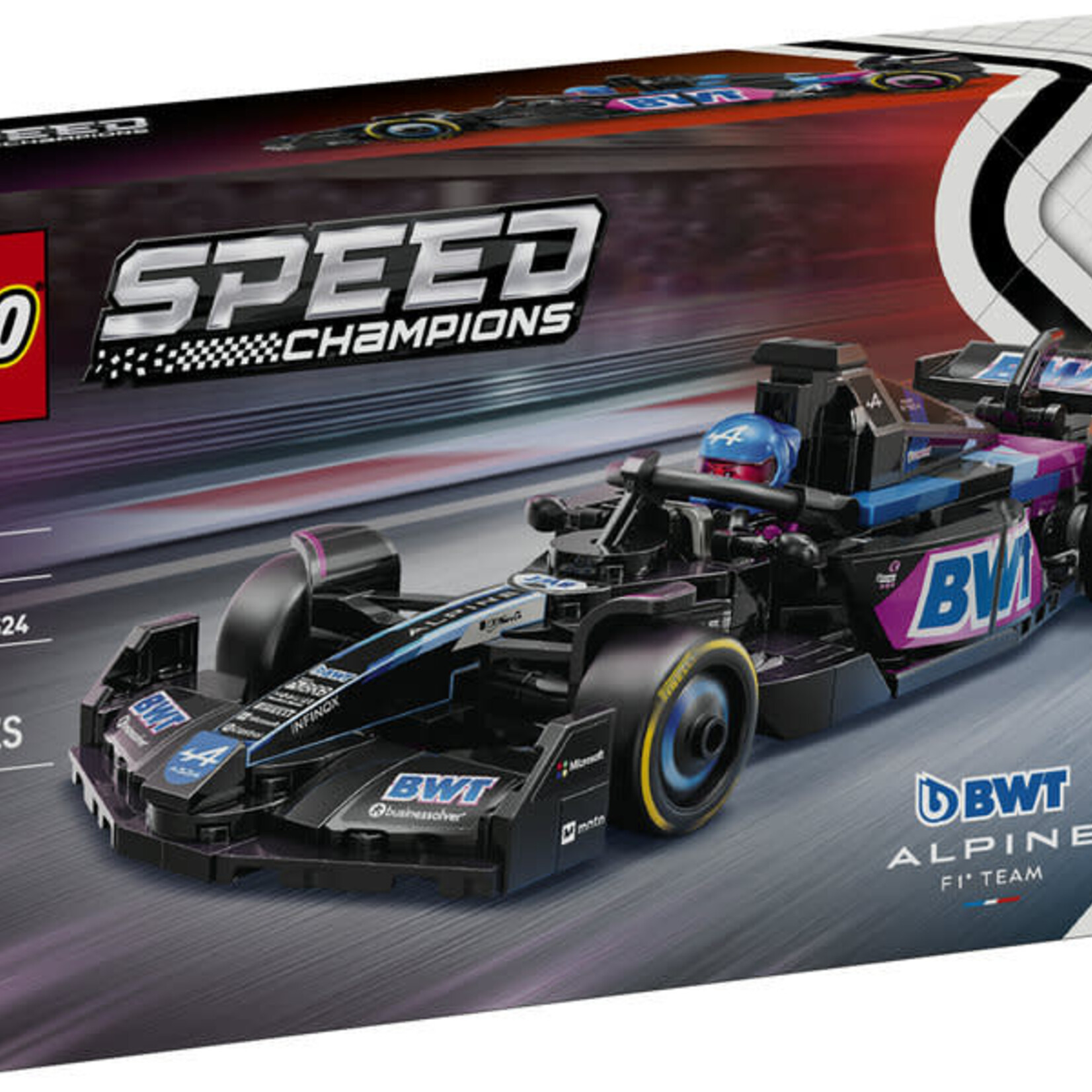 Lego Lego 77248 Speed Champions - Voiture de course BWT Alpine F1® Team A524