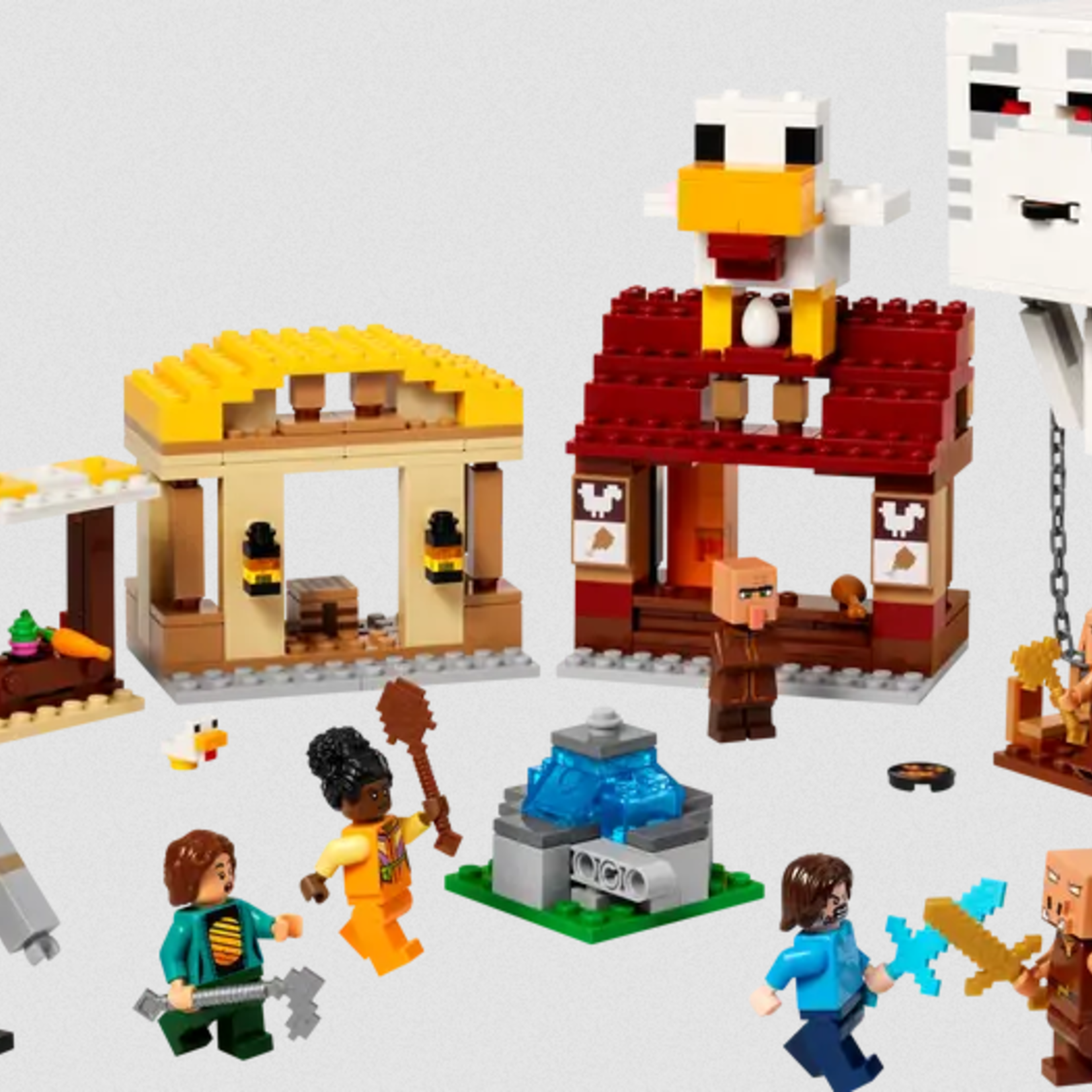 Lego Lego 21273 Minecraft - L’attaque du village en ballon Ghast
