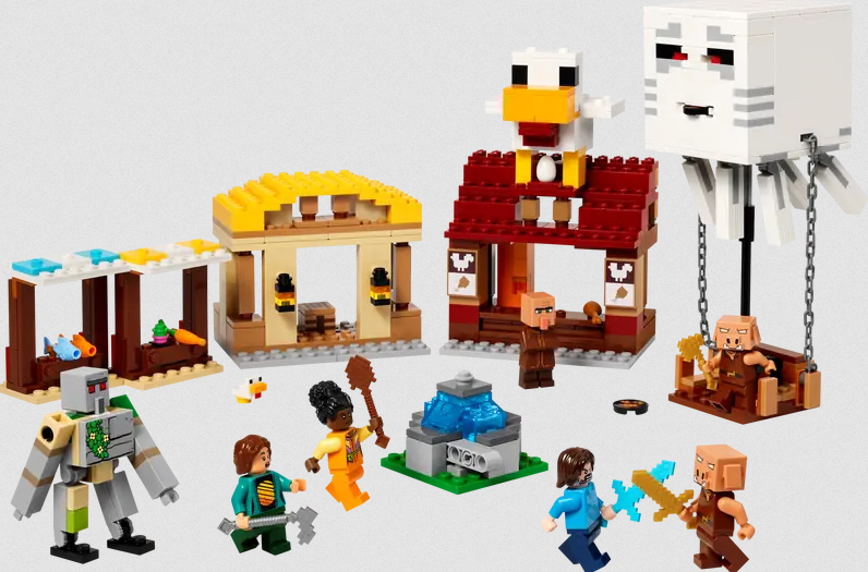Lego Lego 21273 Minecraft - L’attaque du village en ballon Ghast